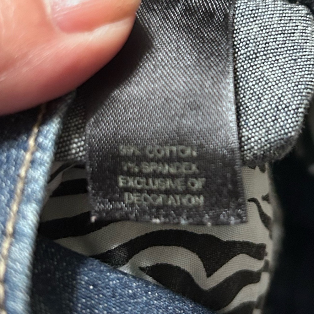 White House Black Market Jean Shorts - Picture 7 of 8
